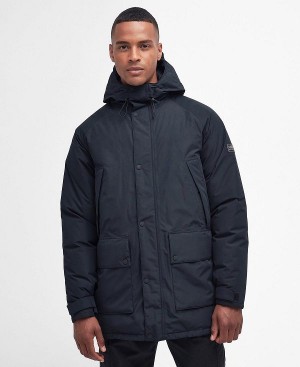 Barbour Urquhart Waterproof Parka Classic Black | BABO87406