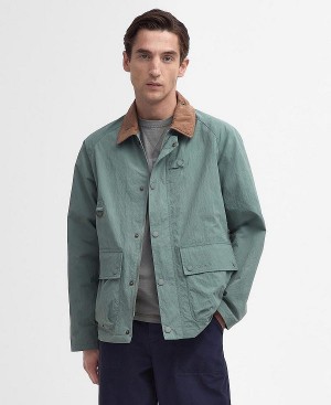 Barbour Utility Summer Spey Showerproof Jacket Green | BABO87431