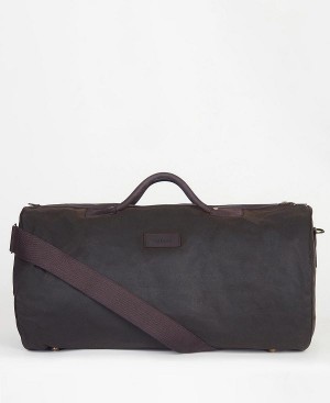 Barbour Wax Holdall Navy | BABO88938