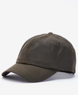 Barbour Wax Sports Cap Navy/Cordovan | BABO88969