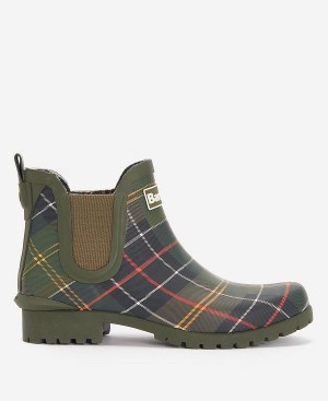 Barbour Wilton Wellingtons Navy | BABO89943