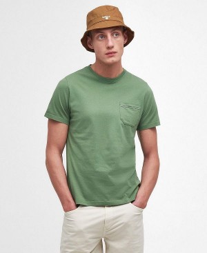 Barbour Woodchurch T-shirt Green | BABO88362