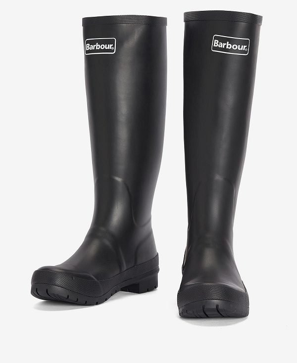 Barbour Abbey Wellington Boots Black | BABO89929