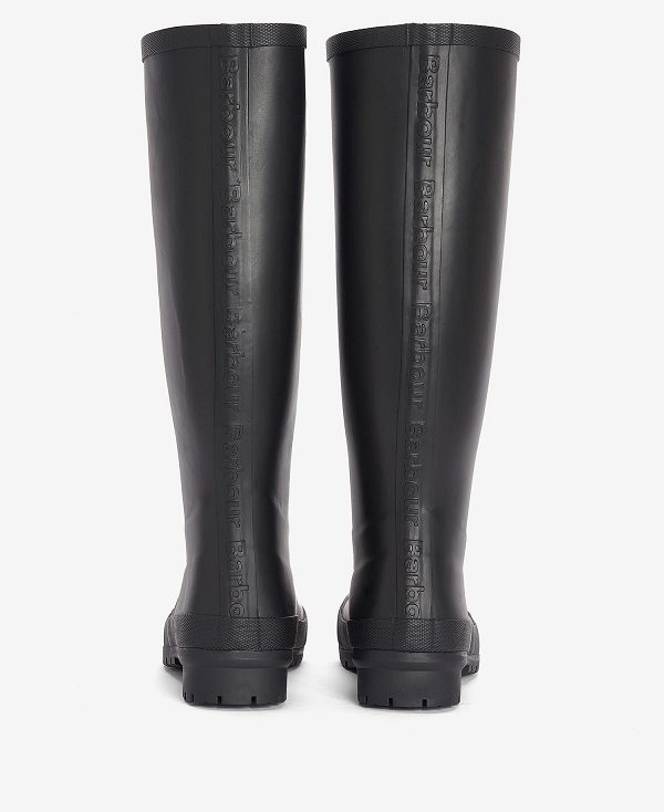 Barbour Abbey Wellington Boots Black | BABO89929