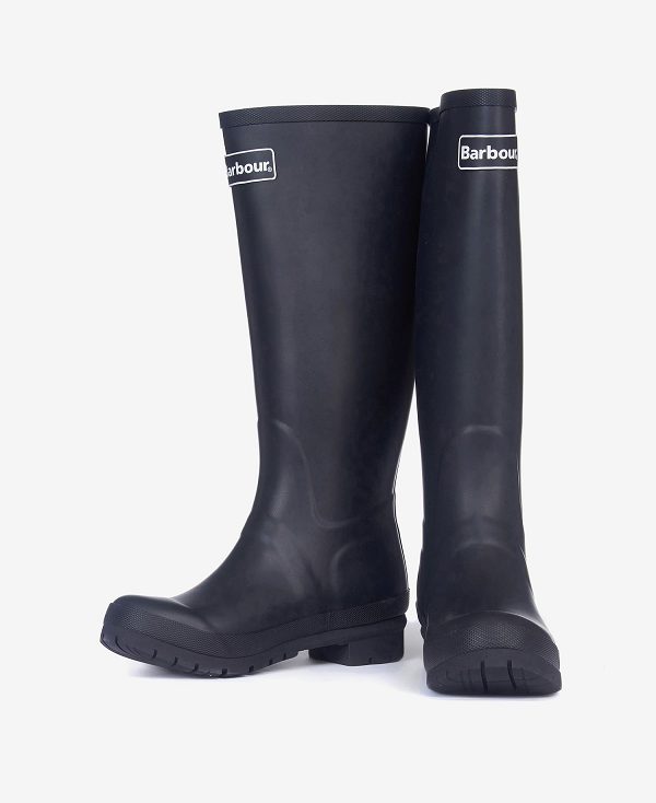 Barbour Abbey Wellington Boots Black | BABO89929