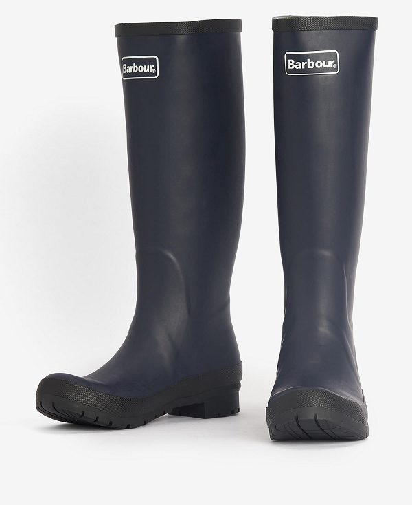 Barbour Abbey Wellington Boots Navy | BABO89921