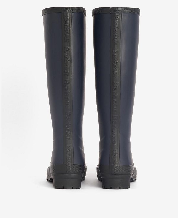 Barbour Abbey Wellington Boots Navy | BABO89921