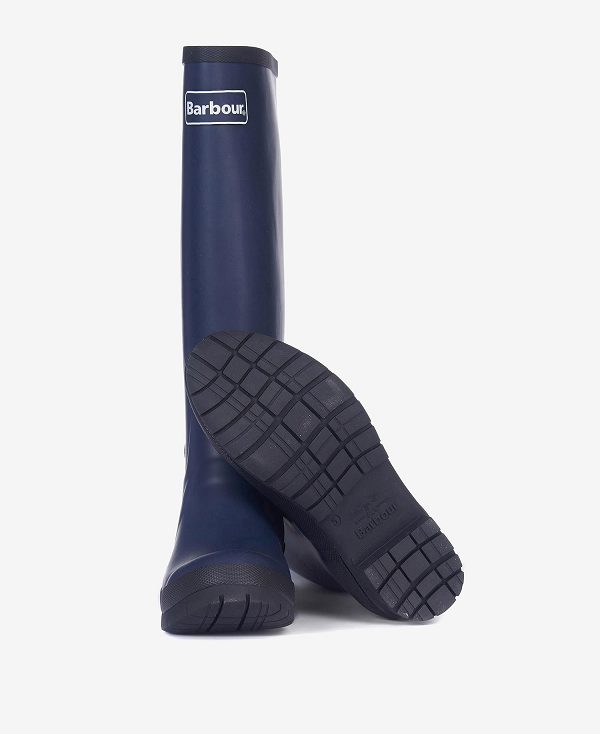 Barbour Abbey Wellington Boots Navy | BABO89921