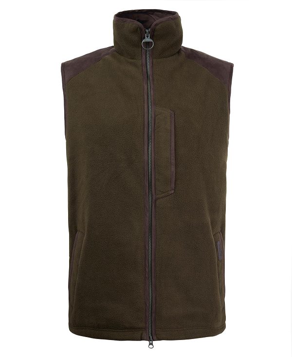 Barbour Active Fleece Gilet Green | BABO88709