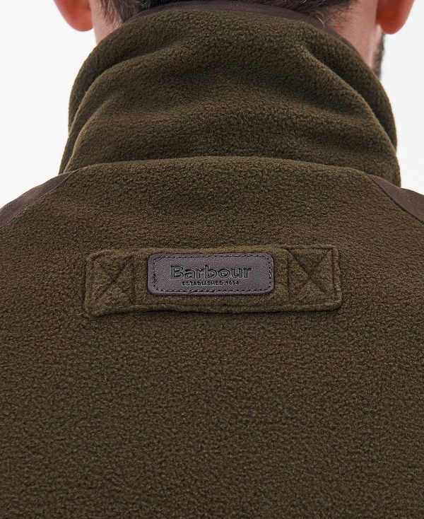 Barbour Active Fleece Gilet Green | BABO88709