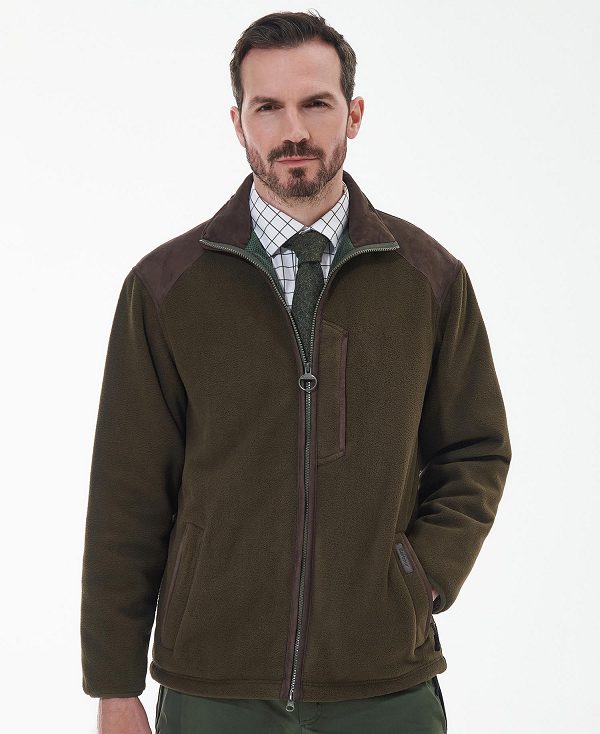 Barbour Active Fleece Jacket Green | BABO88730