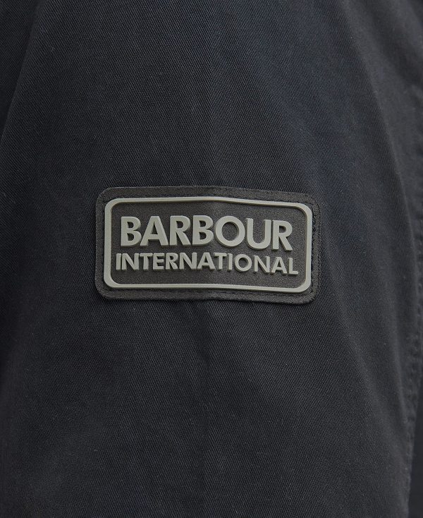 Barbour Adey Overshirt Black | BABO87651