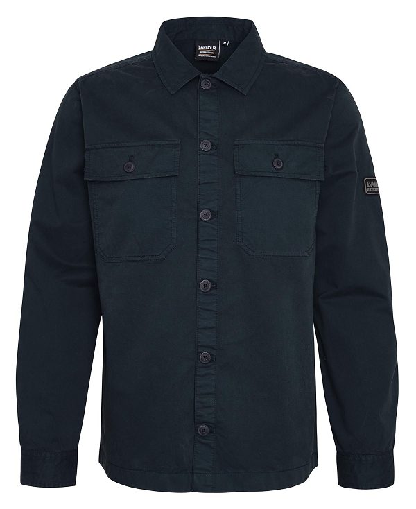 Barbour Adey Overshirt Black | BABO87977