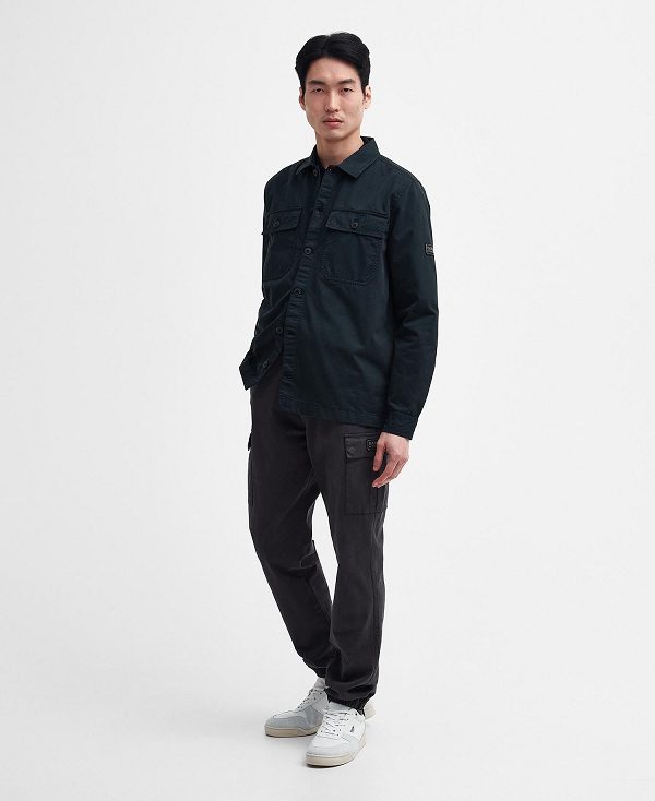 Barbour Adey Overshirt Black | BABO87977