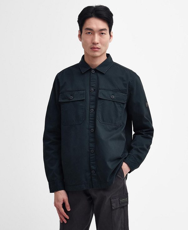 Barbour Adey Overshirt Black | BABO87977