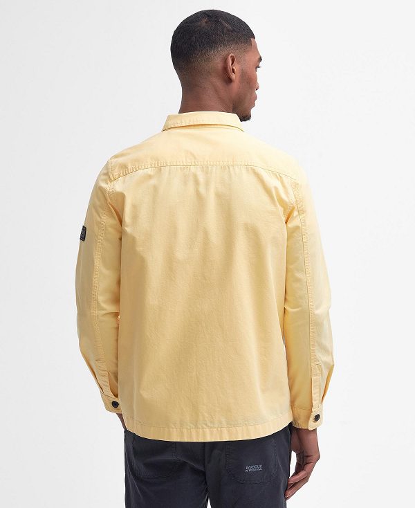 Barbour Adey Overshirt Dusty Yellow | BABO87944