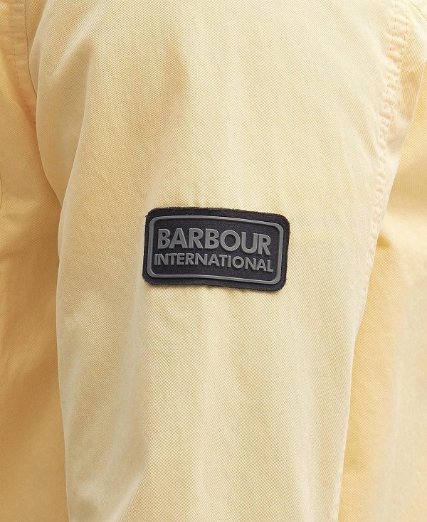 Barbour Adey Overshirt Dusty Yellow | BABO87944