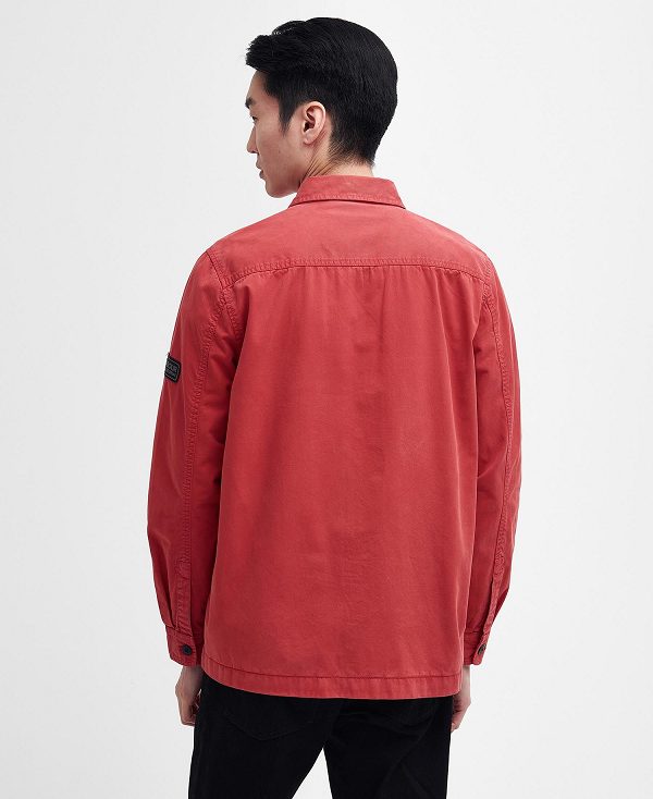 Barbour Adey Overshirt Red | BABO87953