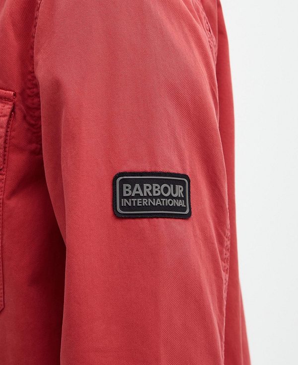 Barbour Adey Overshirt Red | BABO87953