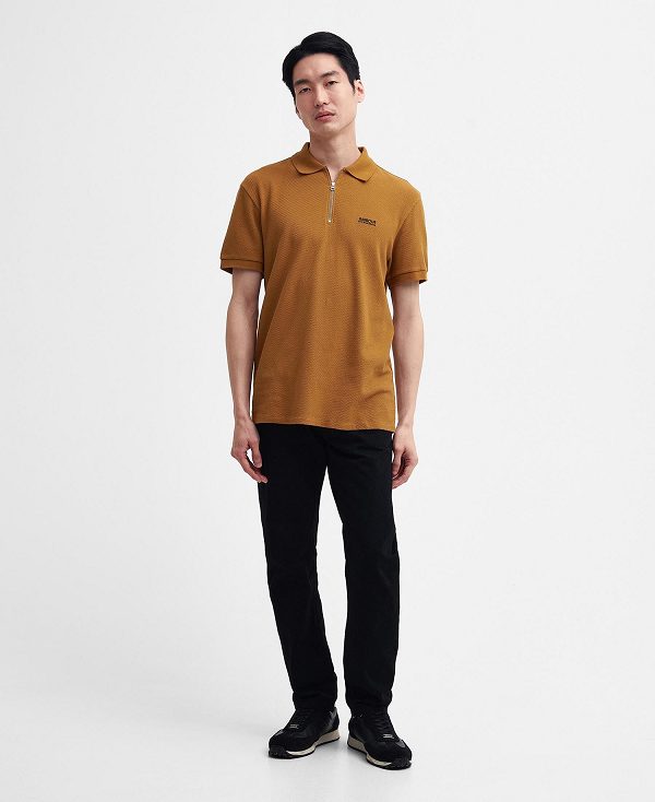 Barbour Albury Polo Shirt Desert | BABO88069