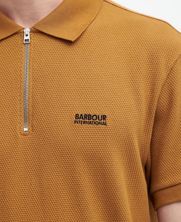 Barbour Albury Polo Shirt Desert | BABO88069