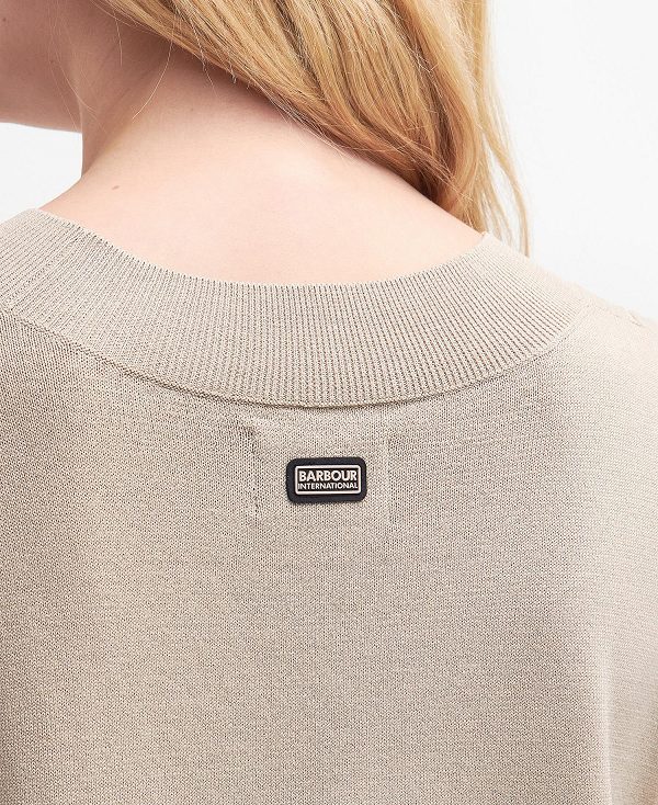 Barbour Alicia Sweater Vest Classic Beige | BABO89702