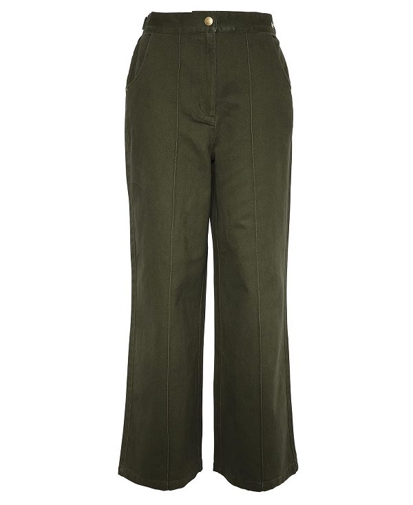 Barbour Allerston Utility Trousers Olive | BABO89852