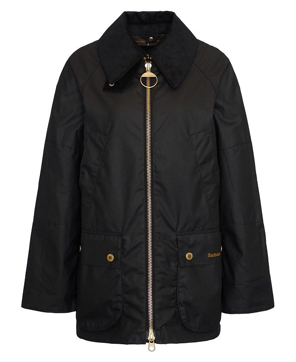 Barbour Allerston Waxed Jacket Black/Classic | BABO89243