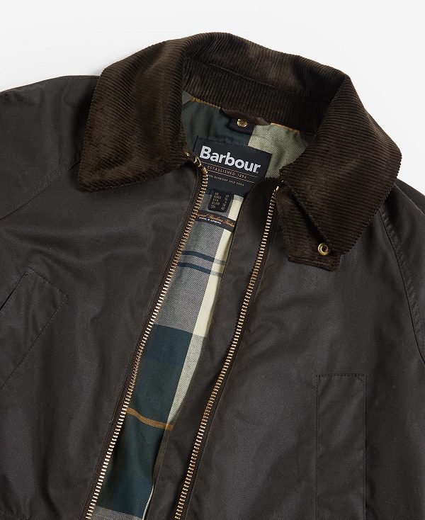 Barbour Allerston Waxed Jacket Olive/Ancient | BABO89242