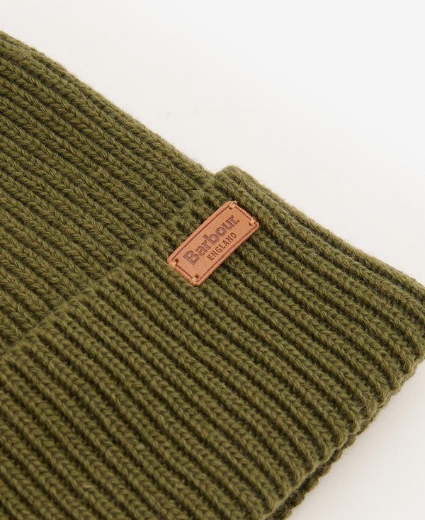 Barbour Amble Beanie White Pepper | BABO90013