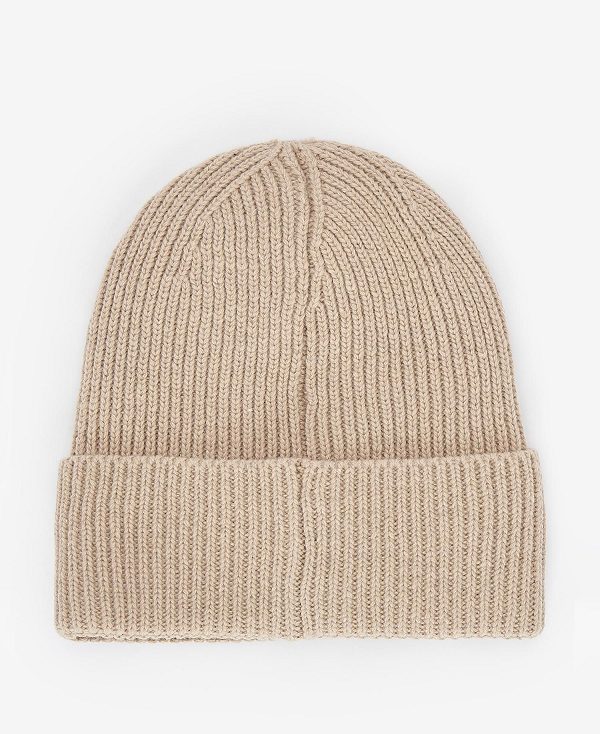 Barbour Amble Beanie White Pepper | BABO90043