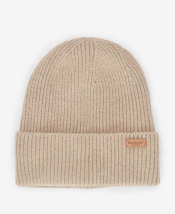 Barbour Amble Beanie White Pepper | BABO90043