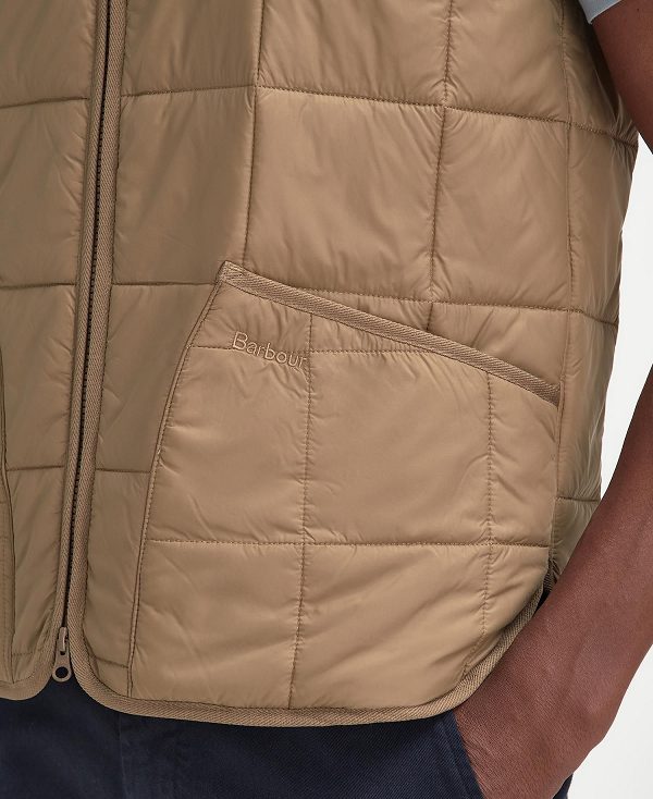 Barbour Amble Liddesdale Gilet Beige | BABO87584