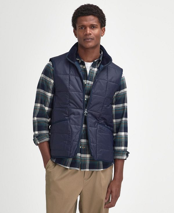 Barbour Amble Liddesdale Gilet Navy | BABO87583