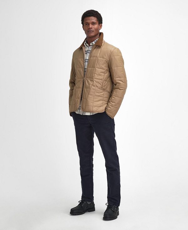 Barbour Amble Liddesdale Quilted Jacket Sand | BABO87378