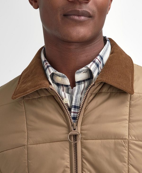 Barbour Amble Liddesdale Quilted Jacket Sand | BABO87378