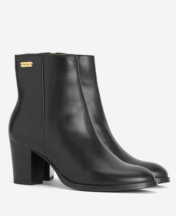 Barbour Amelia Chelsea Boots Black | BABO89864