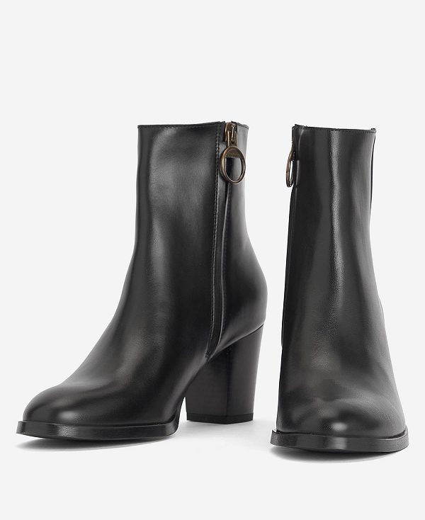 Barbour Amelia Chelsea Boots Black | BABO89864