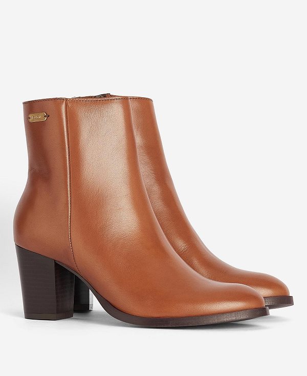 Barbour Amelia Chelsea Boots Tan | BABO89857