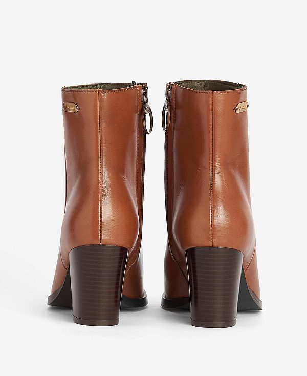 Barbour Amelia Chelsea Boots Tan | BABO89857