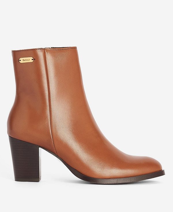 Barbour Amelia Chelsea Boots Tan | BABO89857