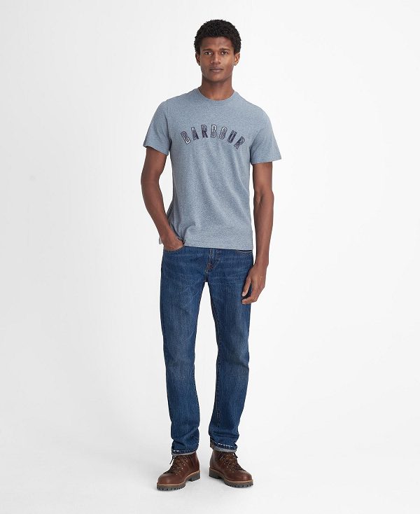 Barbour Ancroft T-shirt Grey | BABO88397