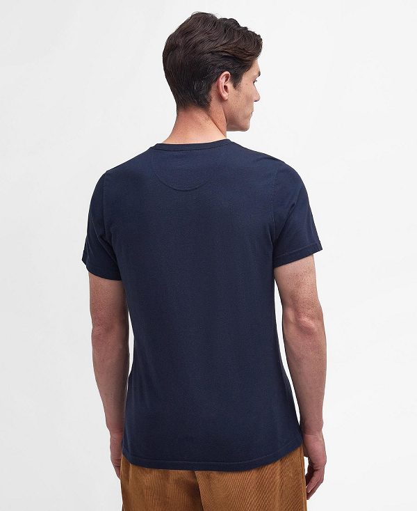 Barbour Ancroft T-shirt Navy | BABO88294