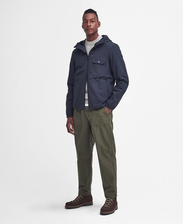 Barbour Angler Showerproof Jacket Navy | BABO87445