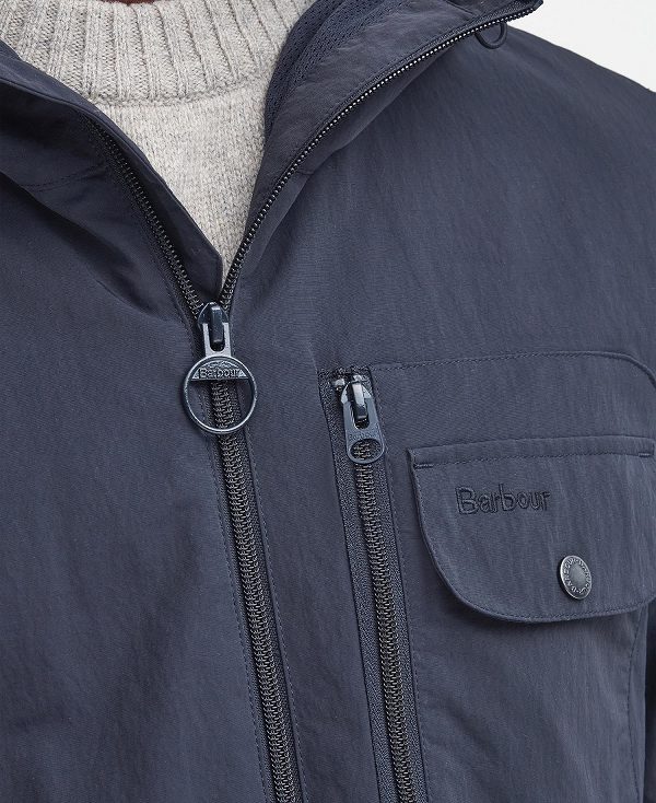 Barbour Angler Showerproof Jacket Navy | BABO87445