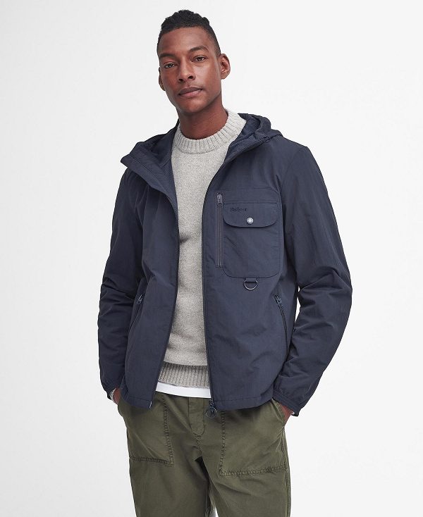 Barbour Angler Showerproof Jacket Navy | BABO87445