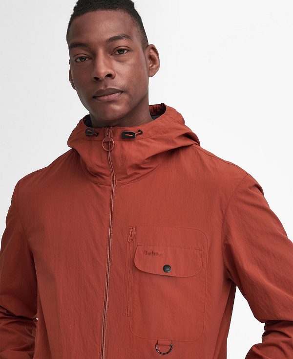 Barbour Angler Showerproof Jacket Orange | BABO87451