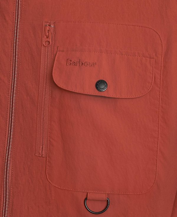 Barbour Angler Showerproof Jacket Orange | BABO87451