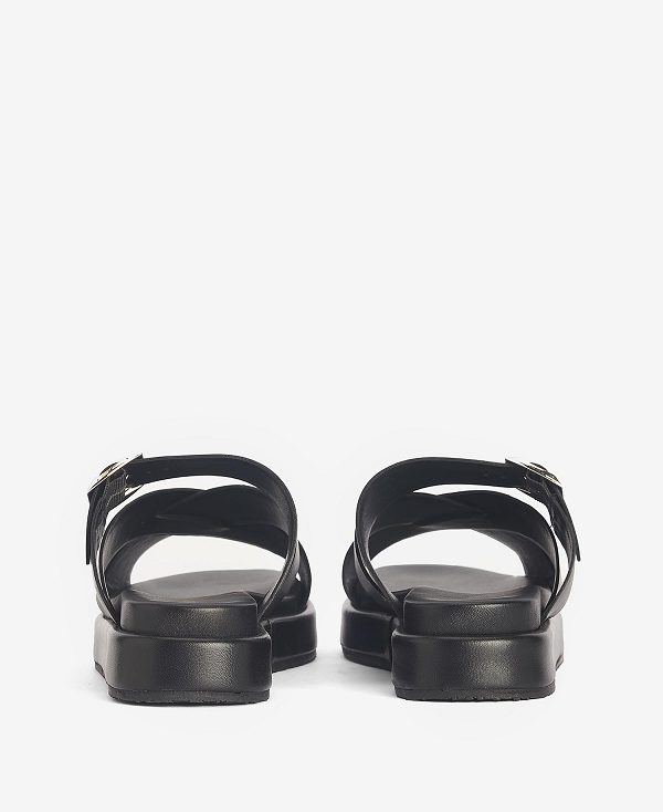 Barbour Annalise Sandals Black | BABO89893