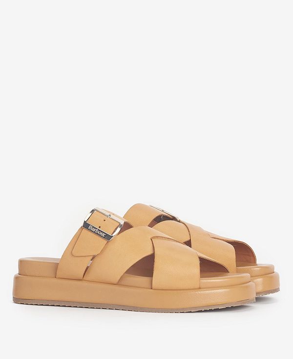 Barbour Annalise Sandals Tan | BABO89892